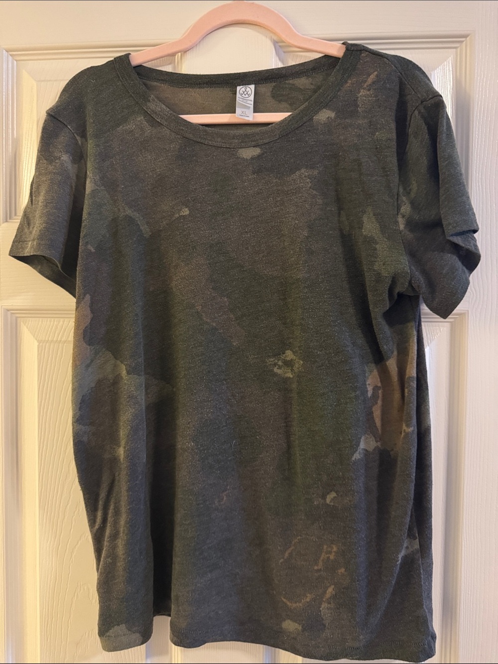Alternative Apparel Camo Short Sleeve Tee